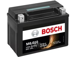 Аккумулятор для мототехники BOSCH MOBA AGM M6 12V 8AH 135A (YTX9-4/YTX9-BS) 152x88x106mm (R+) 3.38kg BOSCH 0092M60100