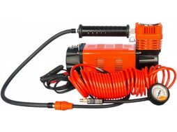 Компрессор воздушный 160 л./мин. 12V/45A, 600W, 10 Атм. съёмный шланг 8 м АГРЕССОР AGR-160