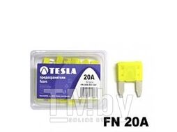 Предохранители плоские MINI 20A FN serie 32V DC (50 шт./упак.) TESLA FN00.020.050