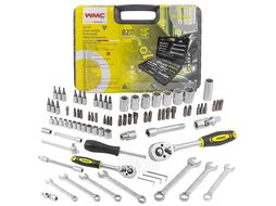 Набор инструментов 82пр. 1/4, 1/2(6гр)(4-22мм) WMC TOOLS WMC-4821-5EURO