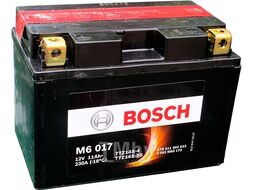 Аккумулятор для мототехники BOSCH MOBA AGM M6 12V 11AH 230A (YTZ14S-4/YTZ14S-BS) 150x87x110mm 4.3kg BOSCH 0092M60170