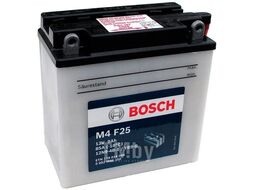 Аккумулятор для мототехники BOSCH MOBA FP M4F 12V 9AH 85A (12N9-4B-1/YB9-B) 136x76x134mm 3.39kg BOSCH 0092M4F250