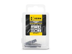 Насадка TORX T30х25мм 1/4" S2 в боксе KERN (3шт)