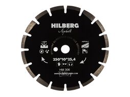 Диск алмазный по асфальту Hilberg Laser 250*10*25.4/12 mm