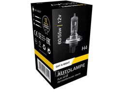 Лампа галогенная H4 12V (60/55W) Power light (повышенная яркость) CARBERRY 31CA7PL