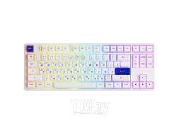 Клавиатура Akko 5087S White & Blue 1561225 (Akko CS Jelly Pink)