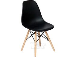 Стул Secret De Maison CINDY (EAMES) (mod. 001) дерево береза/металл/сиденье пластик, 51x46x82.5см, черный/black