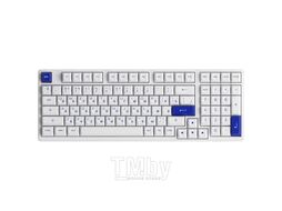 Клавиатура Akko 3098B White & Blue 1561230 (Akko CS Jelly Purple)