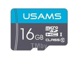 Карта памяти MicroSDHC 8GB Class 10 USAMS US-ZB092 блистер, красный ZB92TF01