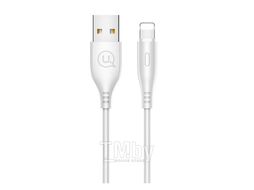 Кабель USB2.0 AM-microBM 1.0м USAMS U18 Round 5V-2A белый SJ268USB02