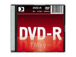 Оптический диск DVD-R 4.7Gb 16x Data Standard slim