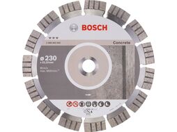 Алмазный круг 230х22,23мм бетон Best (2608602655) (BOSCH)