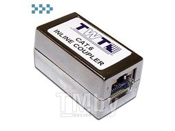 Соединитель TWT 2-х портов RJ-45, экранированный, категории 6