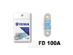 Предохранители MIDI 100A FD serie 32V DC (10 шт) TESLA FD00.100.010