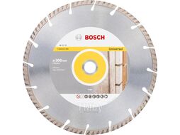 Алмазный круг 300х25.4 мм по бетону сегмент. STANDARD FOR UNIVERSAL BOSCH (сухая/мокрая резка)