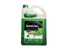 Антифриз зеленый (G11) EUROLINE Euroline GREEN G11 (зеленый) 4,5 л/5 кг