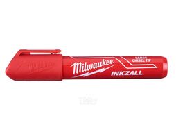 Маркер INKZALL для стройплощадки большой красный MILWAUKEE 4932471556