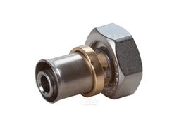 Пресс муфта с накидной гайкой евроконус 1/2"x(16x2) 16 мм GIACOMINI