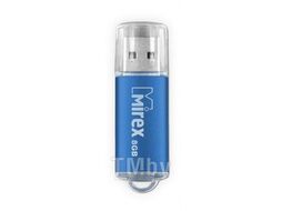 Флеш накопитель 8GB USB 2.0 FlashDrive Mirex UNIT AQUA, металл