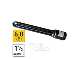 Блок ТЭНБ 6 кВт (60 A 10/2.0 P 220) фл/сталь G 1 1/2"