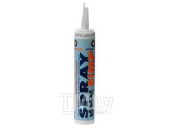 Герметик SPRAY-SIMP распыляемый, гибридный, черный, 290мл U-SEAL 146201700