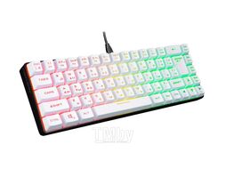 Игровая мембранная клавиатура Jet.A Panteon M2 LED, White