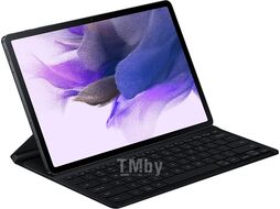 Чехол с клавиатурой Samsung Tab S8+/S7+/S7 FE, чёрный