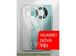 Накладка AKAMI Clear для Huawei nova Y90. Прозрачный. Силикон 30740