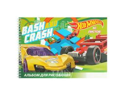 Альбом для рисования 40л. "Hot Wheels" на спирали Centrum 89136