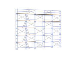 Комплект лесов ЛРСП 40 3х2 6м2