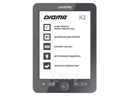 Электронная книга Digma K2 (серый)