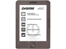 Электронная книга Digma E60C Brown