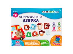 Обучающая игра "Азбука" Woodlandtoys 156107