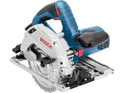 Циркулярная пила BOSCH GKS 55+ GCE в кор. (1350 Вт, диск 165х20 мм, до 63 мм, без регул. об.) (0601682100)