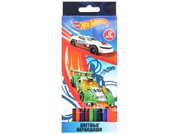 Карандаши 12цв "Hot Wheels" корпус пластиковый Centrum 88771