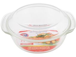 Кастрюля из жаропрочного стекла, 2.0 л, с крышкой, PERFECTO LINEA (260х232х105)