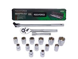 Набор инструментов 17пр1/2"(6гр)(10-27мм) Rock FORCE RF-4172-5