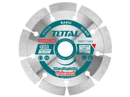 Диск алмазный 125x7,5x22,2 мм TOTAL TAC2111253
