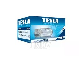 Автолампа W5W, 24V, W2,1x9,5d TESLA B65202