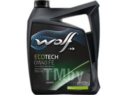 Моторное масло (PN 8320705) EcoTech 0W-40 FE 4 л Wolf 16106/4