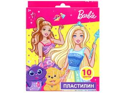 Пластилин 10цв. "Barbie" 200гр со стеком Centrum 90155