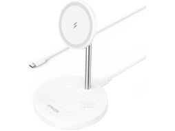 Беспроводное зарядное устройство PowerWave Magnetic Stand ANKER ANK-A2540G21-WT white