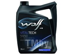 Моторное масло (PN 8314728) VitalTech 5W-50 5 л Wolf 23117/5