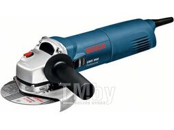 УШМ (болгарка) одноручная BOSCH GWS 1000 в кор. (1000 Вт, диск 125х22 мм, без регул. об.) (0601828800)