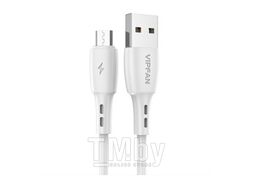 Кабель для зарядки мобильных телефонов VIPFAN X05 USB-Micro Cable 3A 1m белый