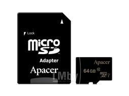 Карта памяти Apacer microSDXC 64GB (AP64GMCSX10U1-R)