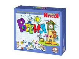 Игра обучающая Учись играя "Время" Десятое Королевство 61