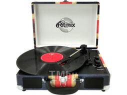 Виниловый проигрыватель RITMIX LP-120B_UK_FLAG