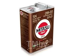 Масло моторное GOLD HYBRID SN \ API SN ILSAC GF-5 MITASU 0W20 4L