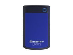 Внешний HDD 2,5" - 1TB Transcend TS1TSJ25H3B; USB 3.0; Black/Blue